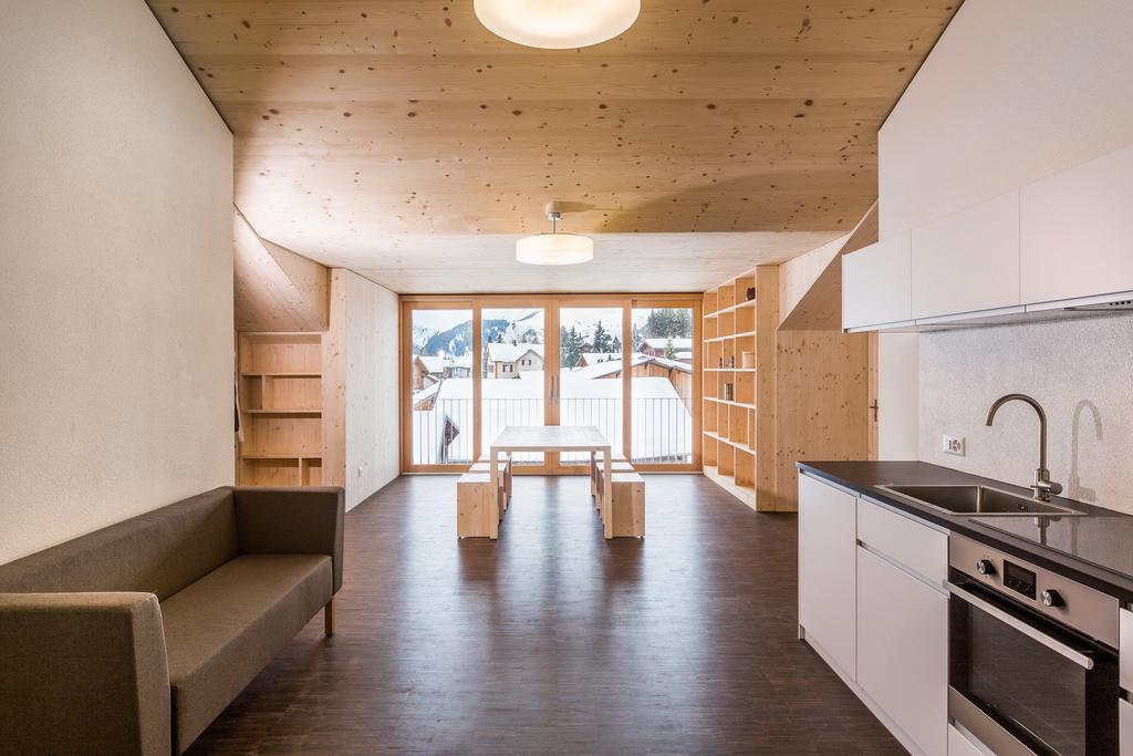 Hostel Nova Casa Spinatscha Sedrun Zewnętrze zdjęcie