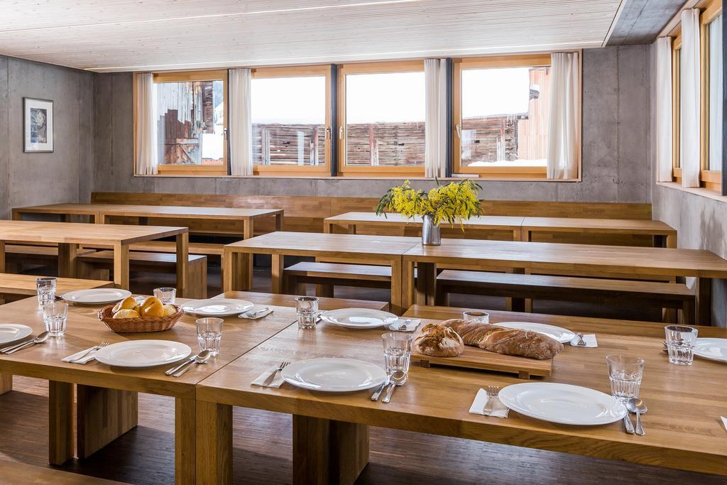 Hostel Nova Casa Spinatscha Sedrun Zewnętrze zdjęcie