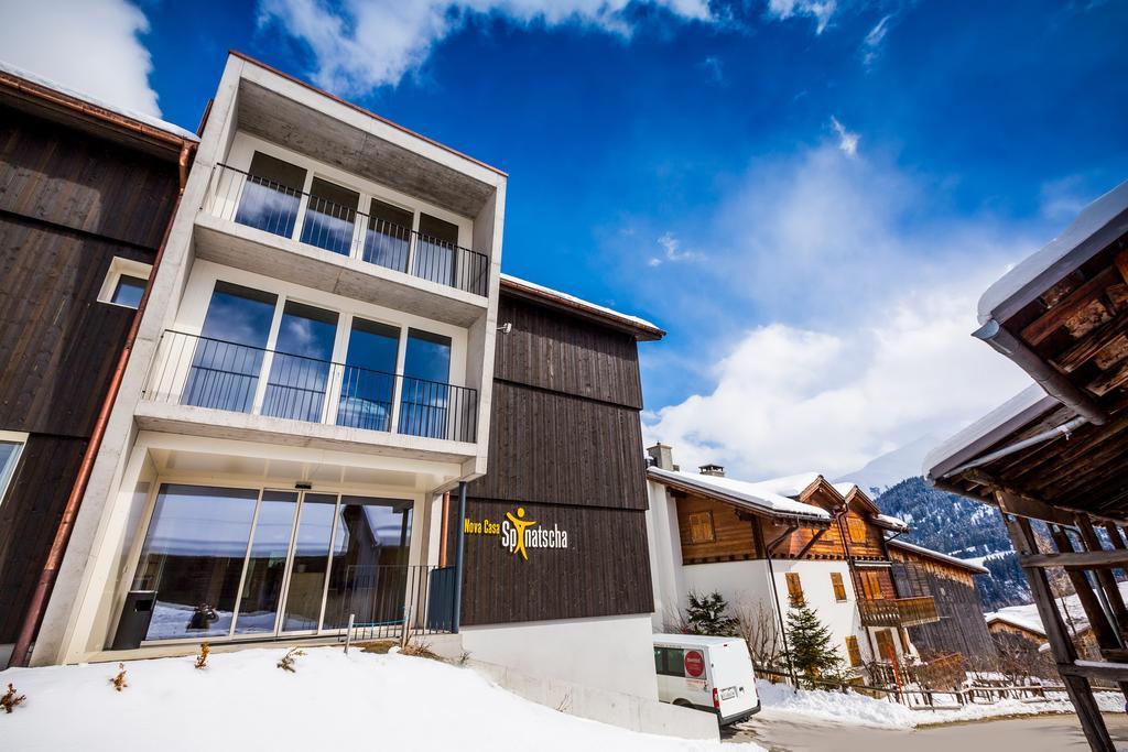 Hostel Nova Casa Spinatscha Sedrun Zewnętrze zdjęcie